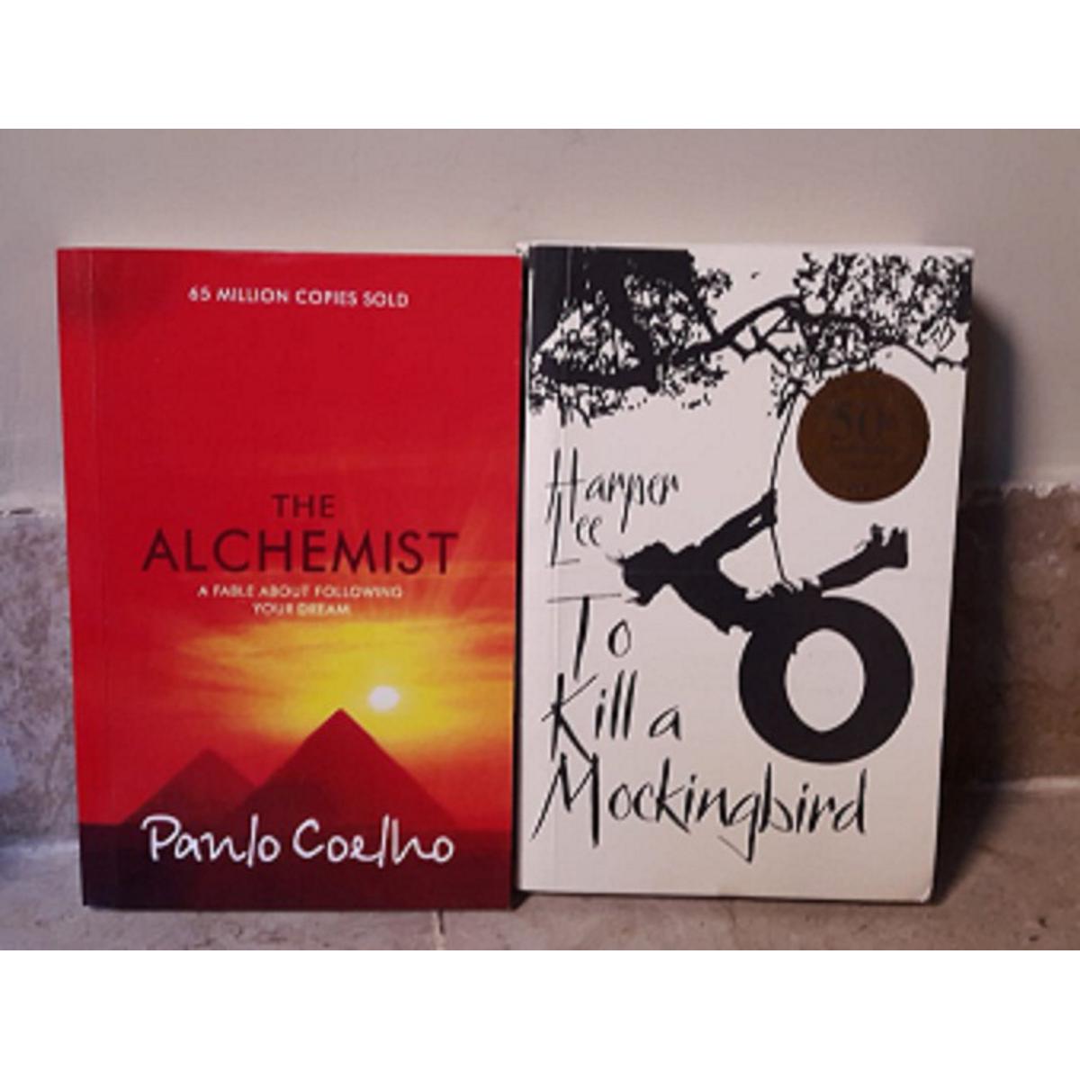 The Alchemist By Paulo Coelho / To Kill A Mockingbird By Harper Lee Set Of 2 Books
