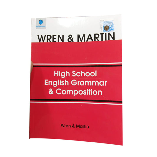 High School English Grammar and Composition by Wren and Martin high quality imported book paramount book