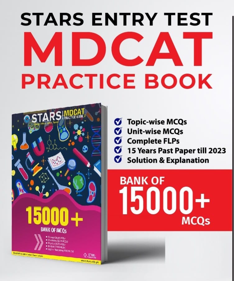 Star entry test MDCAT Practice book 15000+ bank of mcqs