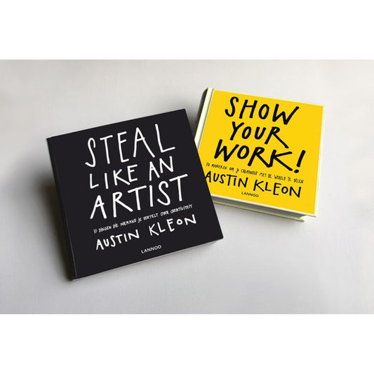 Steal Like an Artist / Show your work by Austin Kloen pack of 2