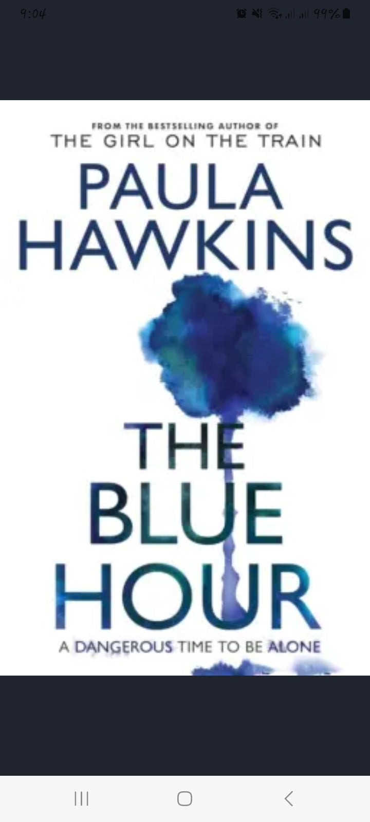 the blue hour by paula hawkins