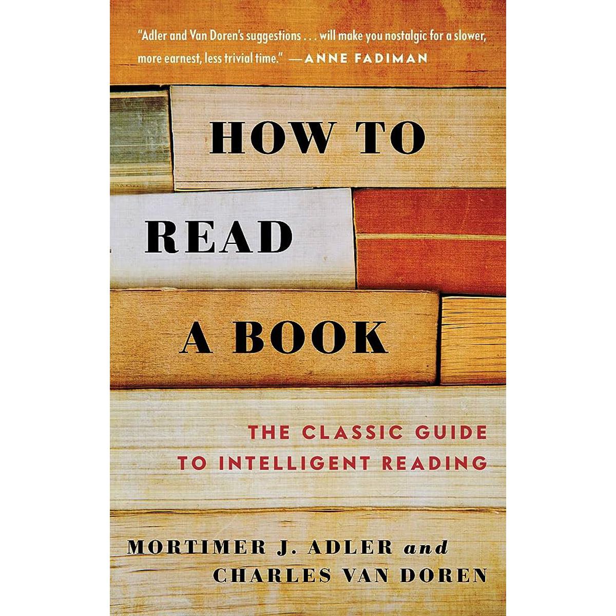 how to read a book by mortimer adler