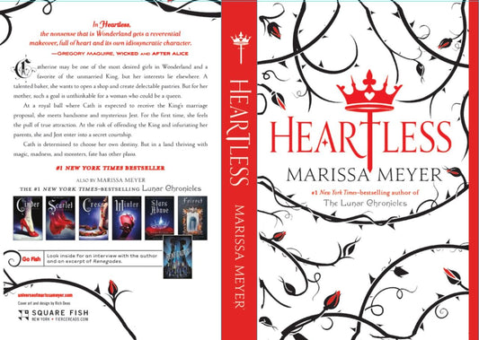 Heartless book by Marissa Meyer