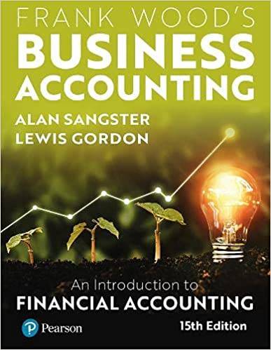Frank Wood’s Business Accounting 15th Edition coloured book premium quality