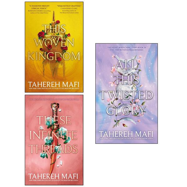 woevn kingdom books set by tahereh mafi set of 3 books