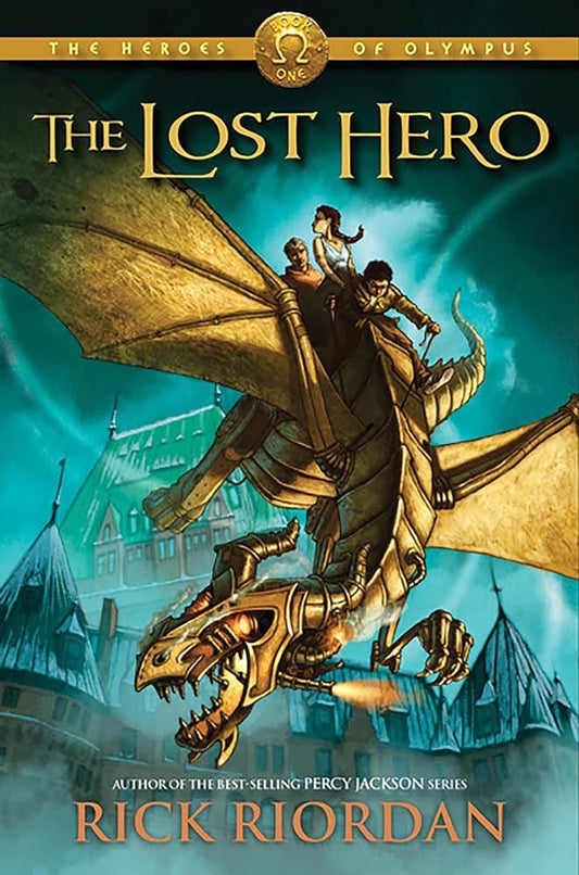 heroes of olympus book 1 the lost hero by rick riordan