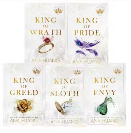 King Of Sins Series 5 books set by Ana Huang