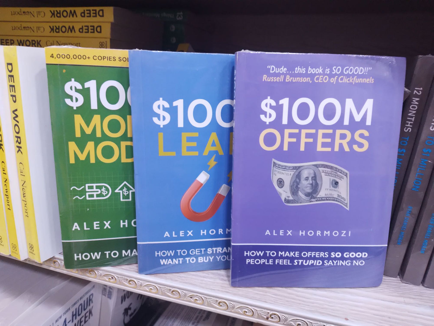 $100M offers / $100M leads / $100M money models set of 3 books by alex hormozi