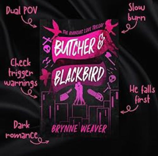 butcher and Blacbird book by brynne weaver