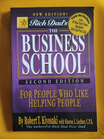 The Business School book by Robert Kiyosaki