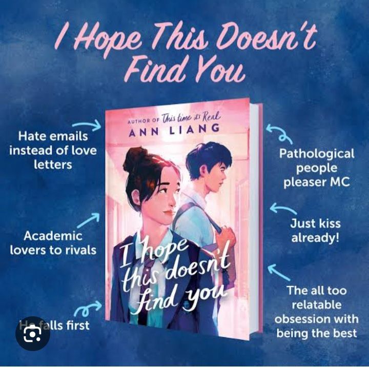 I Hope This Doesn't Find You book by Ann Liang