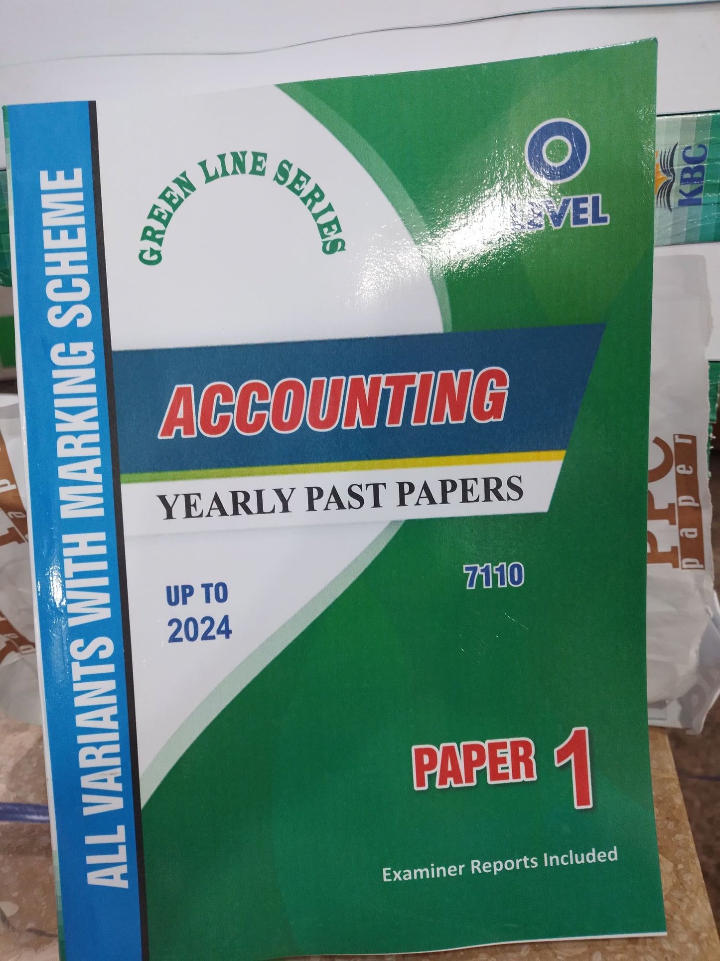 O Level Accounting yearly past papers paper 1 upto 2024 All variants with marking scheme ( 7110)