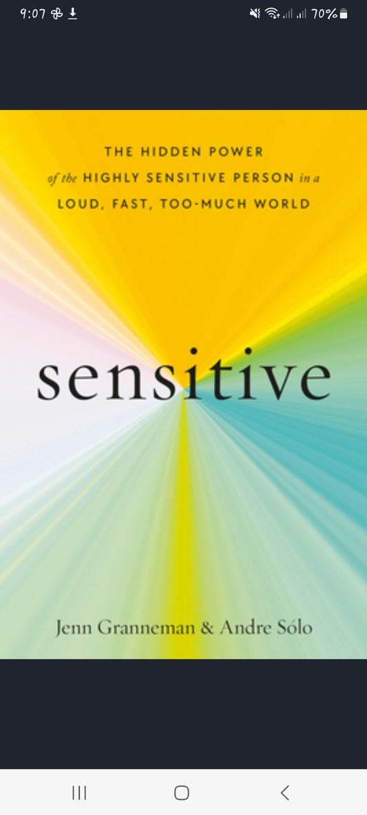 Sensitive: The Hidden Power of the Highly Sensitive Person in a Loud, Fast, Too-Much World
Book by Andre Sólo and Jenn Granneman