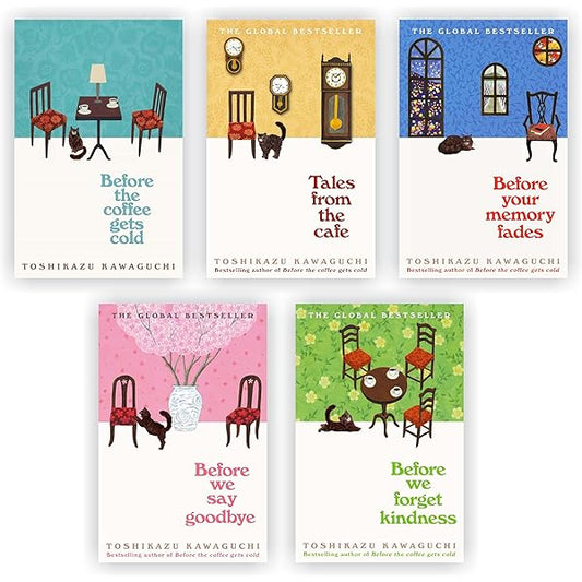 Toshikazu Kawaguchi set of 5 books