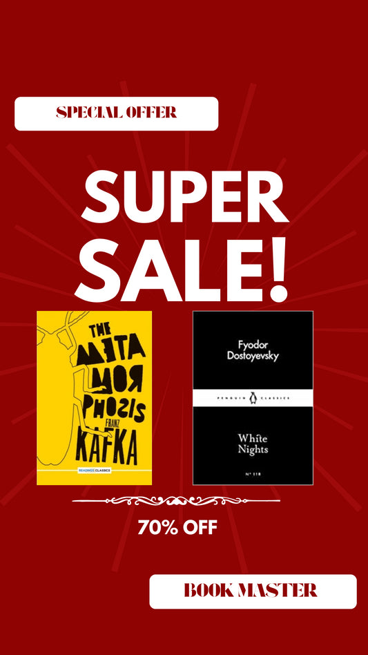 The Metamorphosis by franz kafka / White night by fyodor dostoevsky set of 2 books