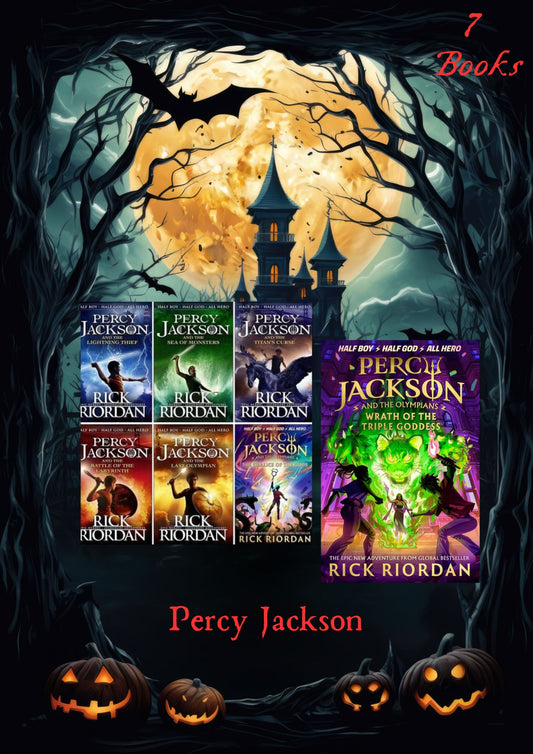 Percy jackson 7 books set by rick riordan