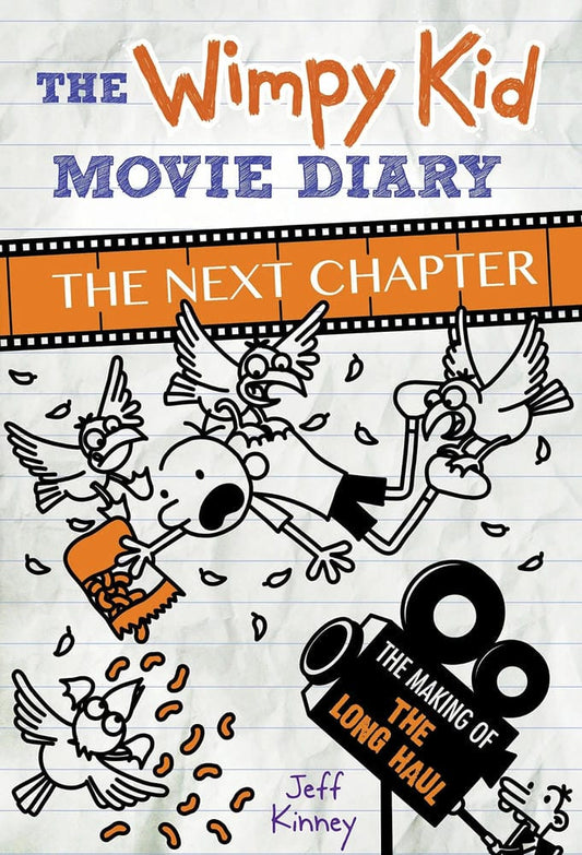 Diary of a wimpy kid Movie Diary the next chapter coloured book original