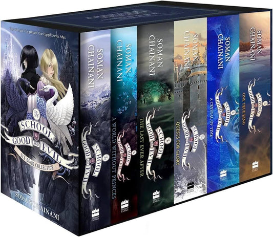 The school for good and evil 6 books set by soman chainani