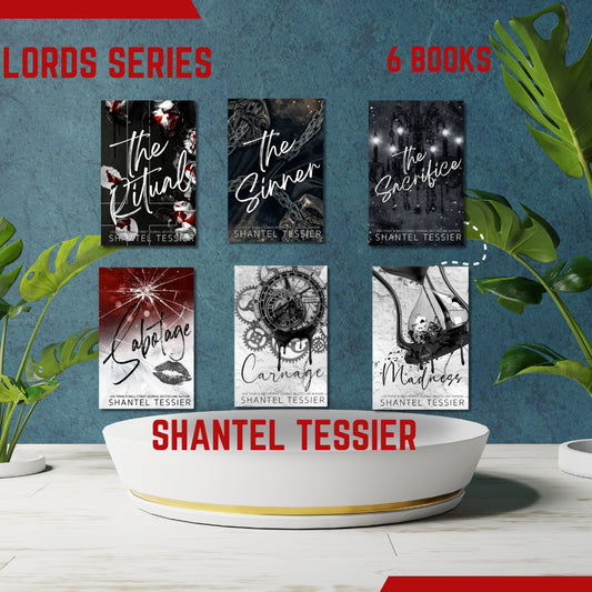 LORDS SERIES 6 books set by shantel tessier 