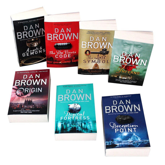 dan brown 7 books set