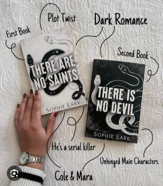 There are No Saints
/ There Is No Devil Book by Sophie Lark set of 2 books