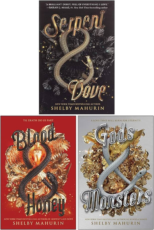 Serpent and dove series 3 books set by shelby mahurin