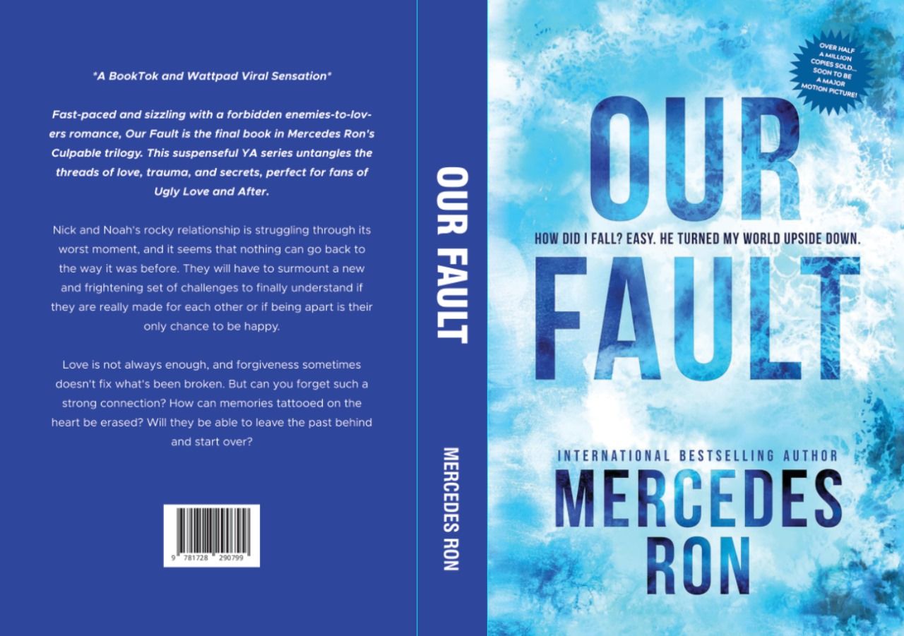 our fault book by mercedes ron
