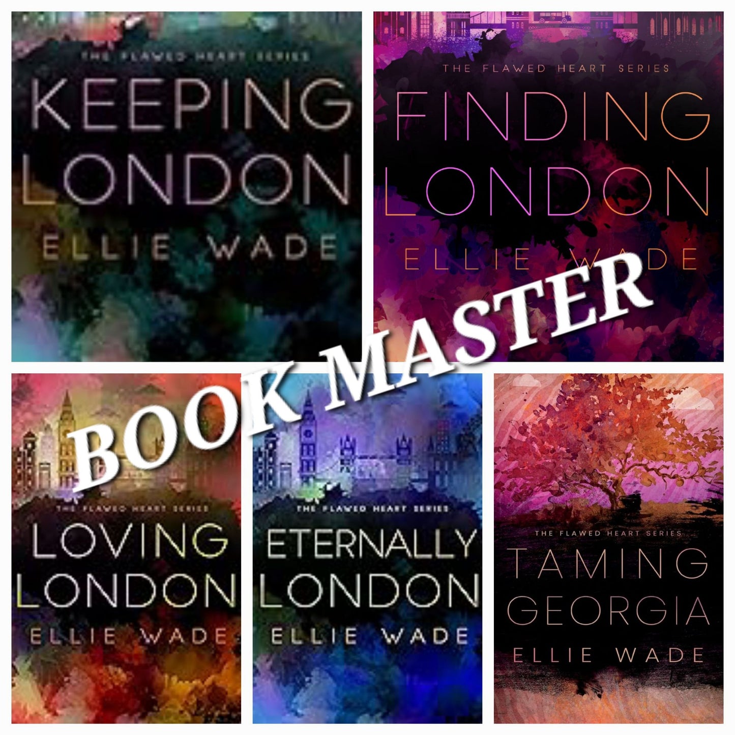 Flawed heart series 5 books set by ellie wade