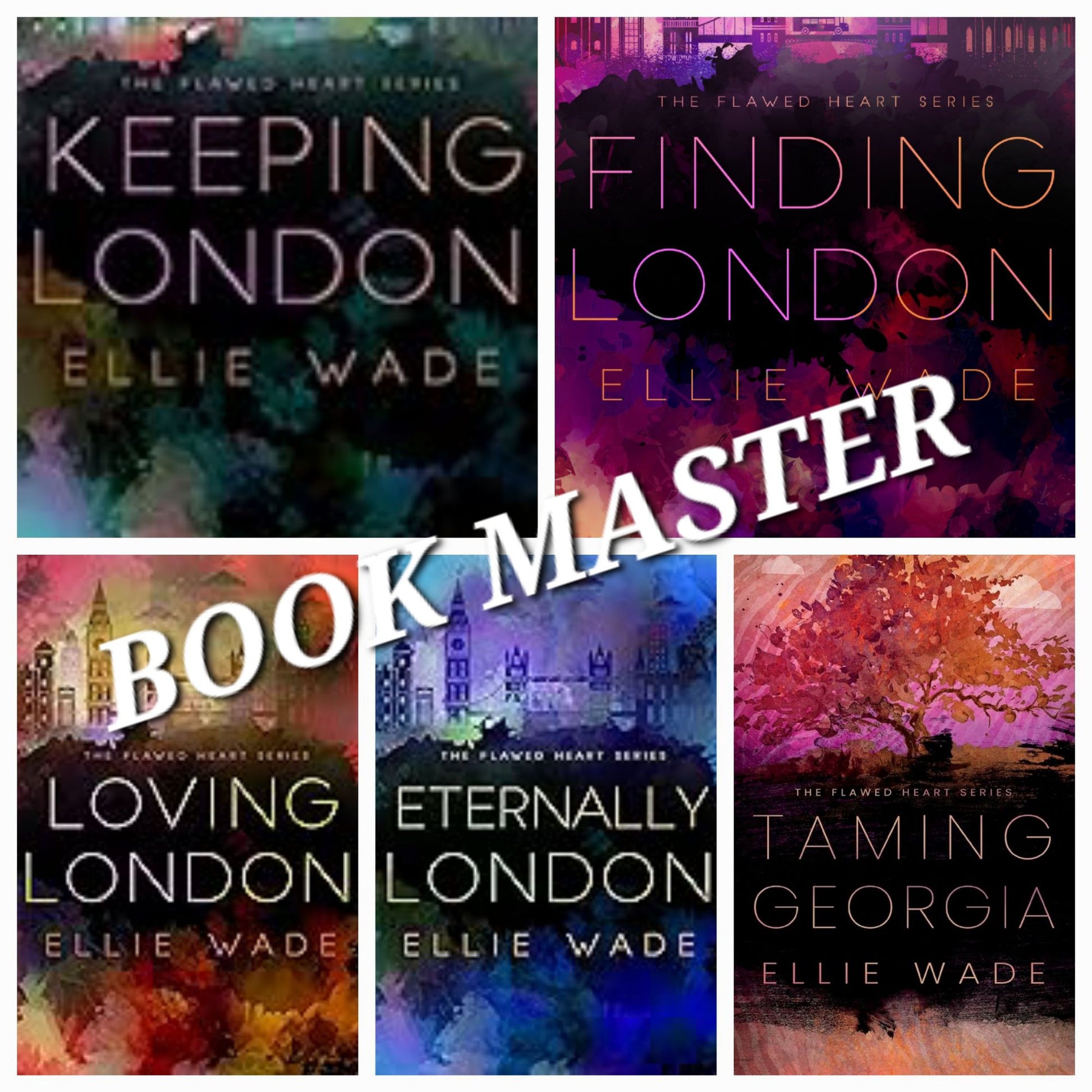 Flawed heart series 5 books set by ellie wade