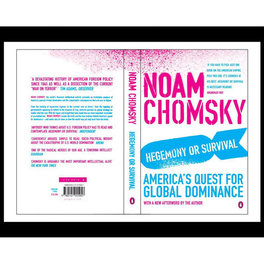Hegemony or Survival Book by Noam Chomsky