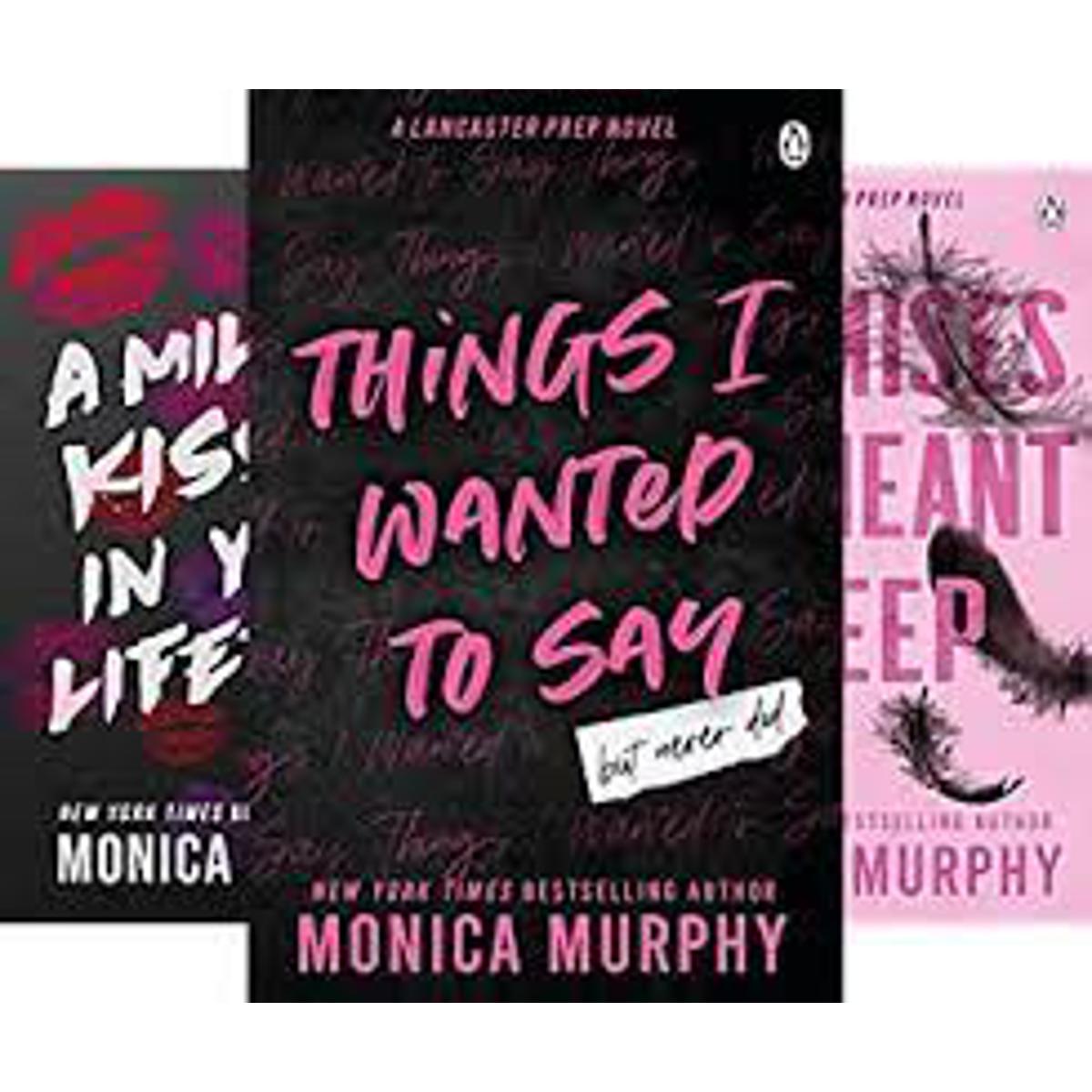Unforgettable Romance: Monica Murphy’s Complete 3-Book Set