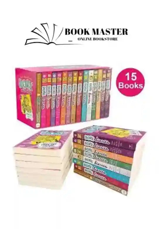 Dork Diaries 15 books set by rachel renee russell