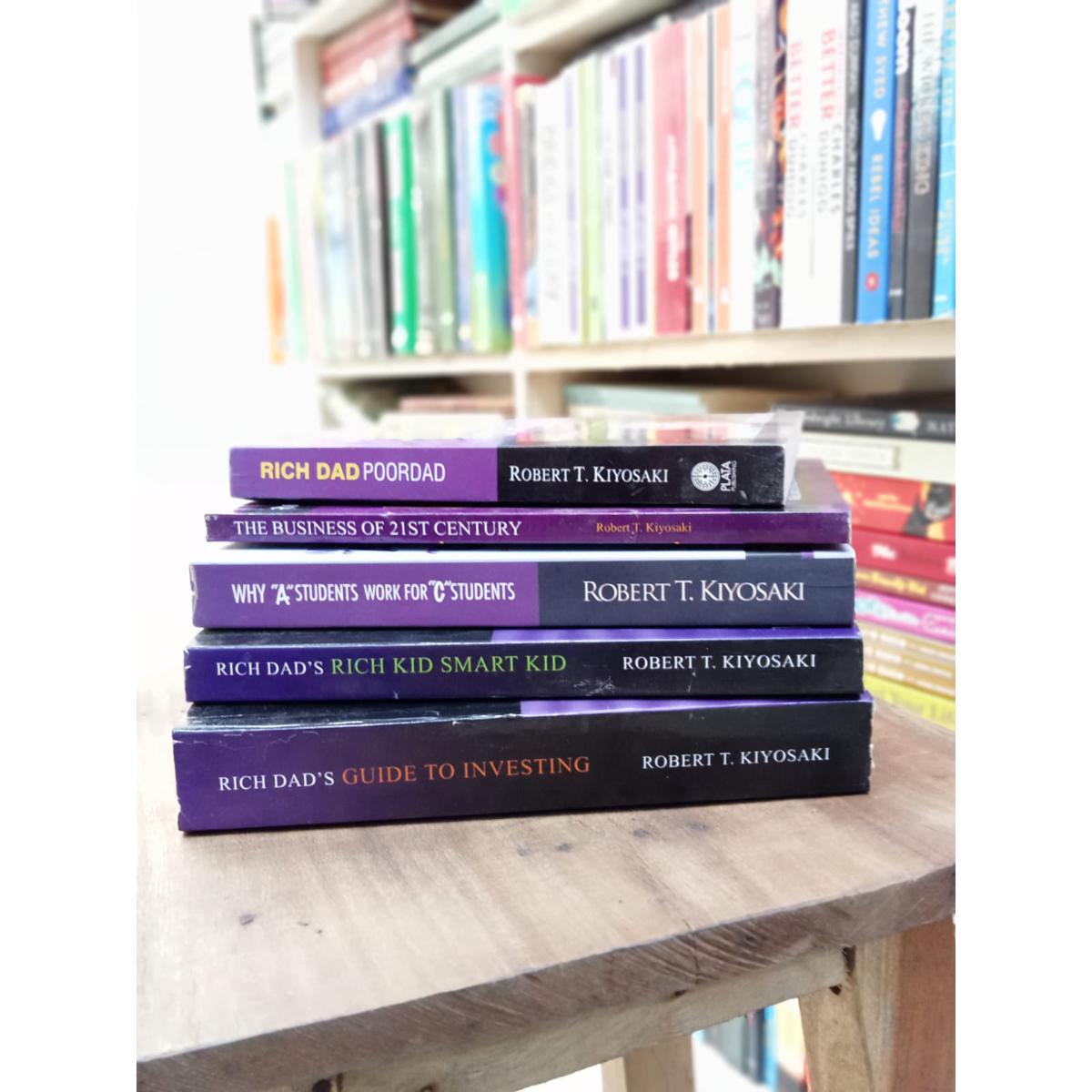 Robert T. Kiyosaki Set Of 5 Books