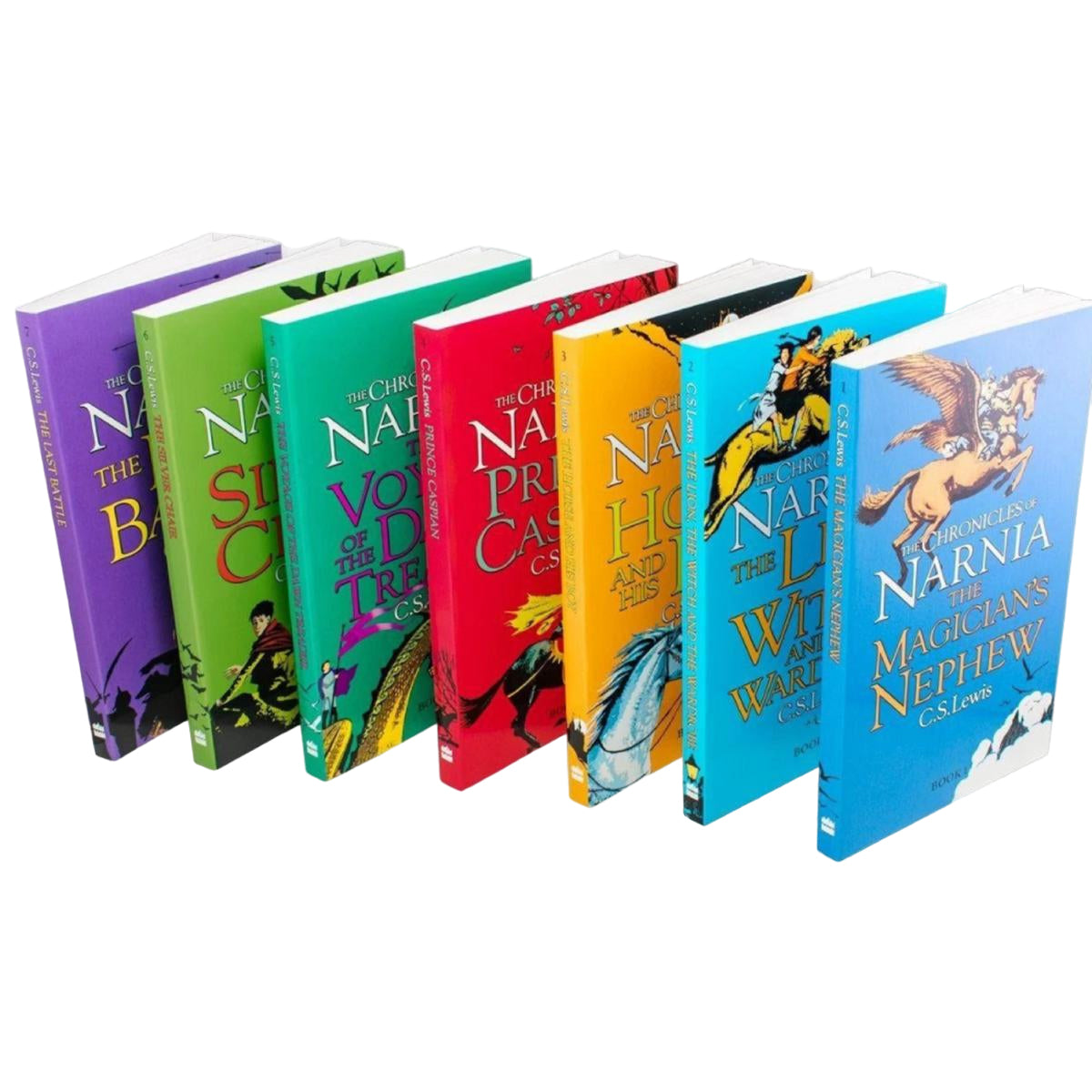The Chronicles of Narnia 7 books set