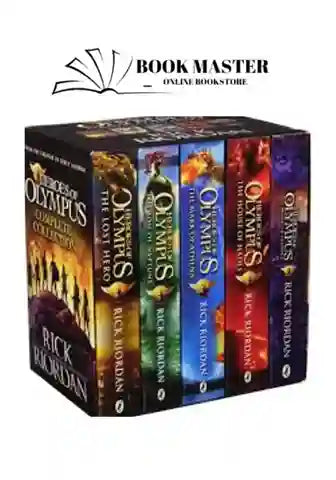 The Heroes of Olympus book series 5 books set by rick riordan