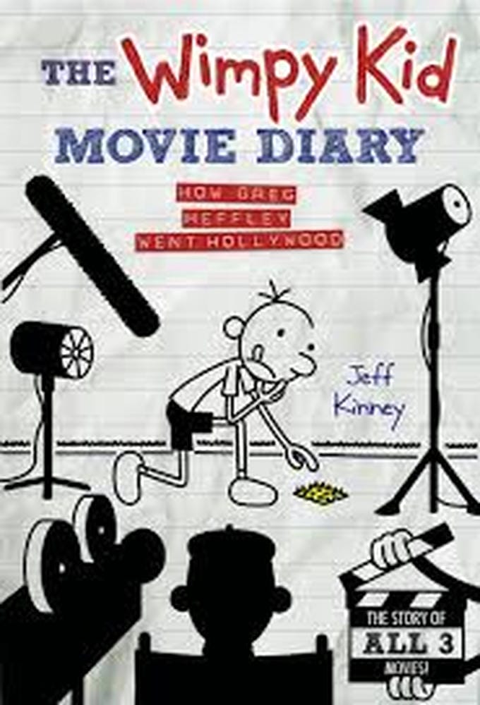 The _Wimpy Kid Movie Diary Book by Jeff Kinney