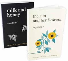 The sun and her flowers / Milk and honey by Rupi Kaur (set of 2)
