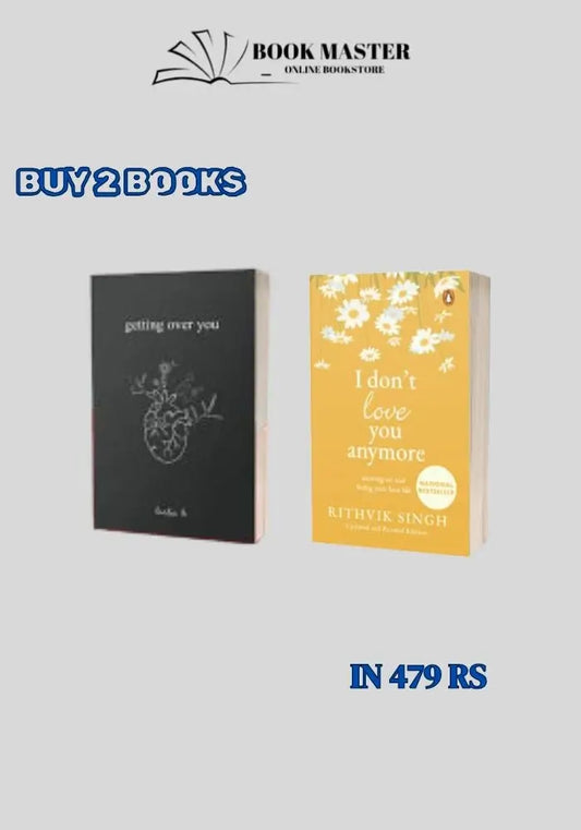 COMBO OFFER I don't love you anymore AND  Getting over you