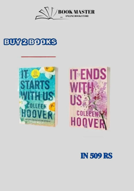 combo offer it ends with us and it starts with us by colleen hoover