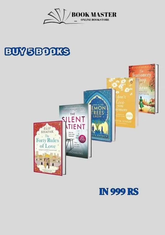 set of 5 trending novels